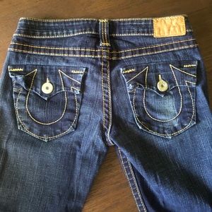 TRUE RELIGION Womens Size 28 boot cut. LIKE NEW!